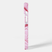 ピンクカップケーキつや消し パーソナライズされた Case-Mate iPhoneケース (裏面 / 左)