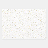 ピンクカップケーキ誕生日ラッピングシート – かわいいパーティー ラッピングペーパーシート (正面3)