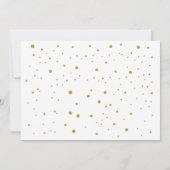 ピンクカップケーキ1st誕生日招待状 – スイートガール 招待状 (裏面)