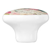 ピンクカップケーキ セラミックノブ (側面)