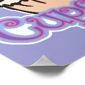 ピンクカップケーキ ポスター (角)