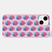 ピンクカップケーキ Case-Mate iPhoneケース (裏面 (横))
