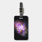 ピンクカニ星雲 ラゲッジタグ (正面縦)