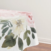 ピンクカボチャとハート水彩感謝祭 テーブルクロス (インサイチュ)