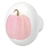 ピンクカボチャ秋のおとぎ話 セラミックノブ (右)