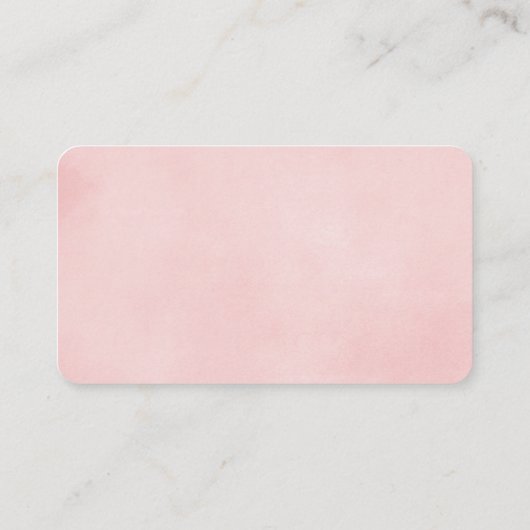 ピンクカボチャ秋ベビーシャワーおむつラッフルカード エンクロージャーカード (裏面)