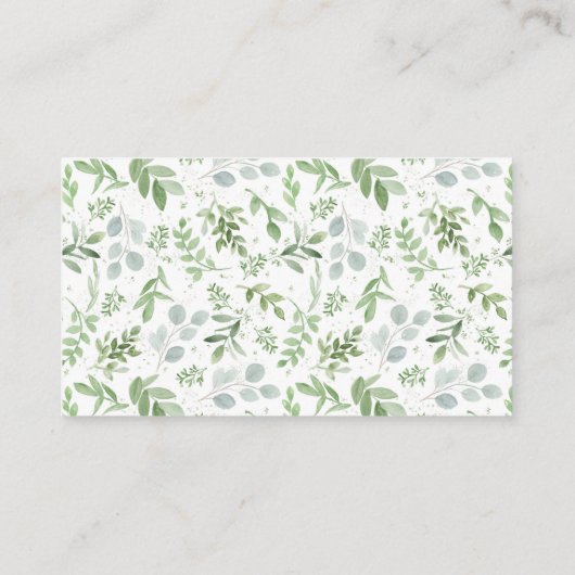 ピンクカボチャ秋ベビーシャワーブックリクエストカード プレイスカード (裏面)