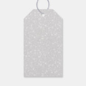 ピンクカボチャ赤ちゃんシャワーありがとう ギフトタグ (裏面)