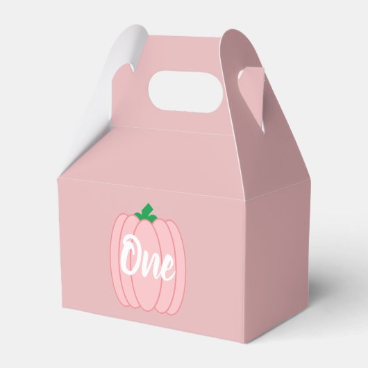 ピンクカボチャ1歳 フェイバーボックス (正面サイド)