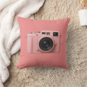 ピンクカメラ枕！ クッション (ブランケット)