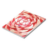 ピンクカメリア抽象芸術オリジナルアー絵画ト ノートパッド (回転)