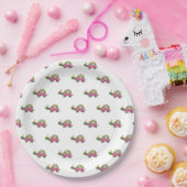 ピンクカメ誕生日プレート | Girl Turtleパーティー ペーパープレート (パーティー)