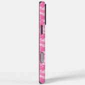 ピンクカモフラージガールパワードッグタグ Case-Mate iPhoneケース (裏面 / 右)