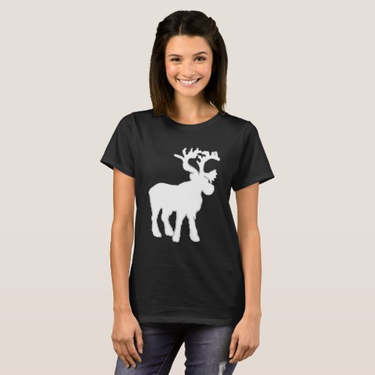 ピンクカモフラージムースTシャツ Tシャツ (正面フル)