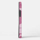ピンクカモフラージモノグラム Case-Mate iPhoneケース (裏面 / 右)