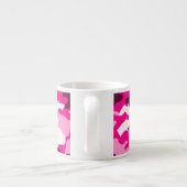 ピンクカモフラージュエスプレッソマグ エスプレッソカップ (裏面)