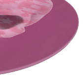 ピンクカモフラージュスカルカッティングボード カッティングボード (角)