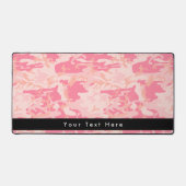 ピンクカモフラージュ、軍隊、陸軍 デスクマット (正面)