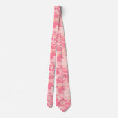 ピンクカモフラージュ、軍隊、陸軍 ネクタイ (裏面)