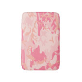 ピンクカモフラージュ、軍隊、陸軍 バスマット (正面縦)