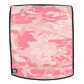 ピンクカモフラージュ、軍隊、陸軍 バックパック (取り外し可フェース)