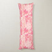 ピンクカモフラージュ、軍隊、陸軍 ボディピロー (裏面 (縦))