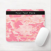 ピンクカモフラージュ、軍隊、陸軍 マウスパッド (マウス)