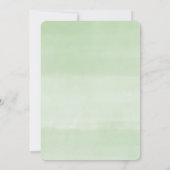 ピンクカラフルがかった牡丹春ブライダルブランチ 招待状 (裏面)