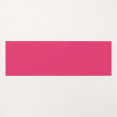 ピンクカラフルのハートパタパーソナライズされたーン ヨガマット (裏面(横))