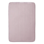 ピンクカラフルのバストライプのスルーム バスマット (正面縦)