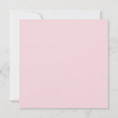 ピンクカラフルイエロー春の花60誕生日 招待状 (裏面)