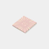 ピンクカラフルサンシャインモダンサンキュート ポストイット (アングル)