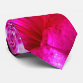 ピンクカラフルフローラアザレアタイ ネクタイ (ロール)