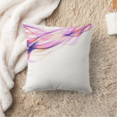 ピンクカラフル抽象芸術装飾用クッション クッション (ブランケット)