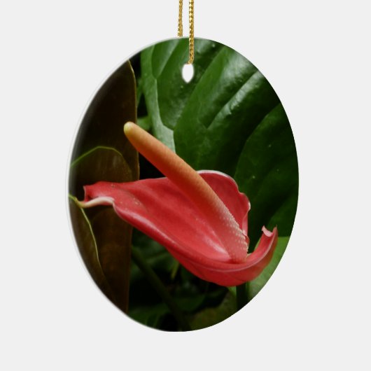 ピンクカラリリーエレガントフローラ セラミックオーナメント (右)