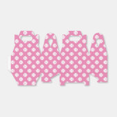 ピンクカラーまたはカラーのテニスパーティカスタムーフェイスボックス フェイバーボックス (折り畳みなし)