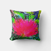 ピンクカリアンドラパフ クッション (正面)