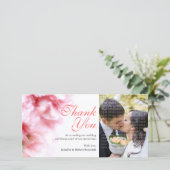 ピンクカルナティオカスタムスの写真サンキューカード サンキューカード (スタンド正面)