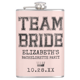 ピンクカレジタチームブライドバチェロレッテ フラスク
