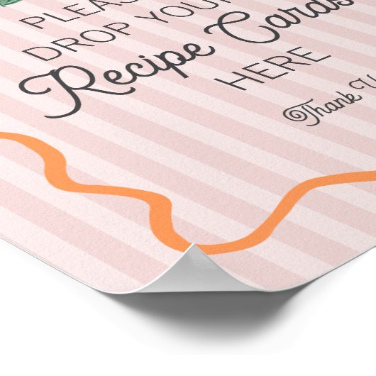 ピンクカワイイ メインスクイーズ シトラス  レシピをシェア ポスター (角)