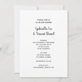 ピンクカントリーバラとカウボーイブーツウェスタン結婚ズ 招待状 (裏面)