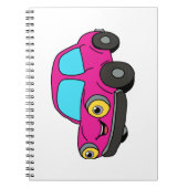 ピンクカー ノートブック (正面)
