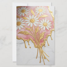 ピンクガッシュの花の絵