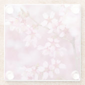 ピンクガラスコスター ガラスコースター (裏面)