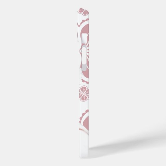 ピンクガラーコカトオピンクフローラ Case-Mate iPhoneケース (裏面 / 左)