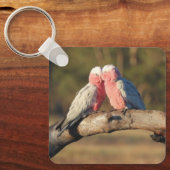 ピンクガラ キーホルダー (正面)