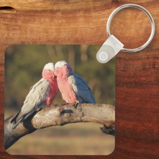 ピンクガラ キーホルダー (裏面)