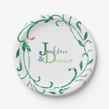 ピンクガーデンウォーターカラーリース