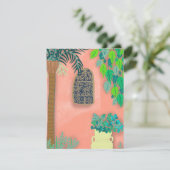 ピンクガーデンウォールエキゾチック秘密パームツリー カード (スタンド正面)