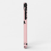 ピンクガーデンバタフライパーソナル Case-Mate iPhoneケース (裏面/左)